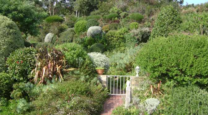 Xeriscape Oceanfront Garden in Northern Brittany