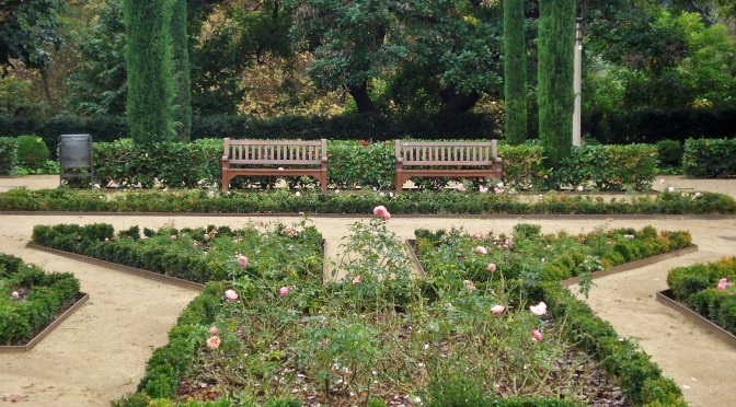 Monjuic gardens, Barcelona, Spain
