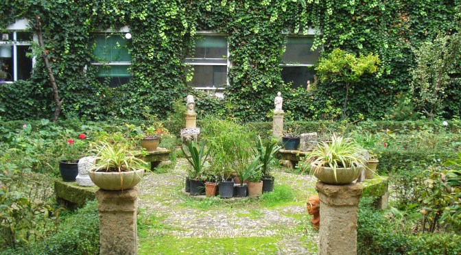 A Fanciful Garden at the School of Applied Arts in Cordoba