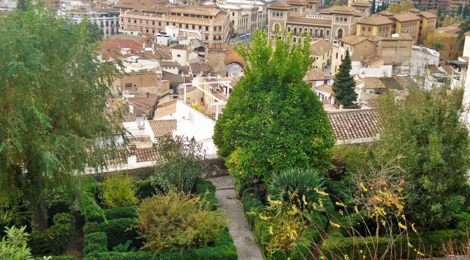 A Carmen Garden in the Albaicin in Granada