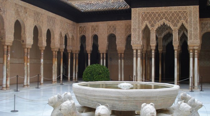 Alhambra’s Iconic Patios & Courtyards in Granada, Spain