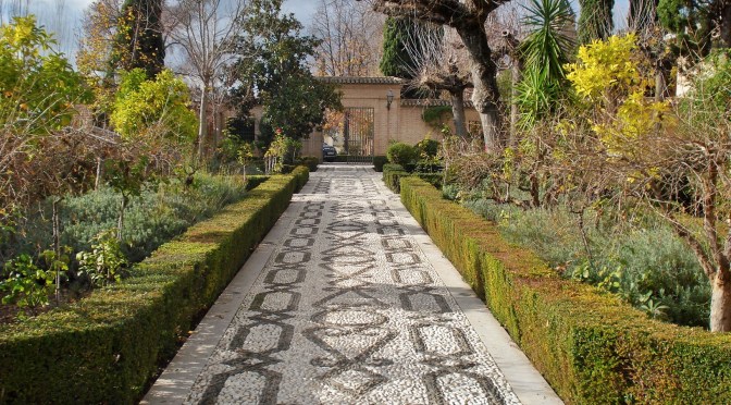 Pebble Designs & Patio Flooring Ideas from the Courtyards of Spain