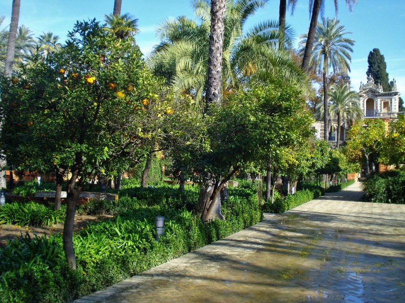 Alcazar Gardens, Sevilla