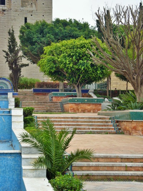 Hassan Tower and gardens, Rabat, Morocco