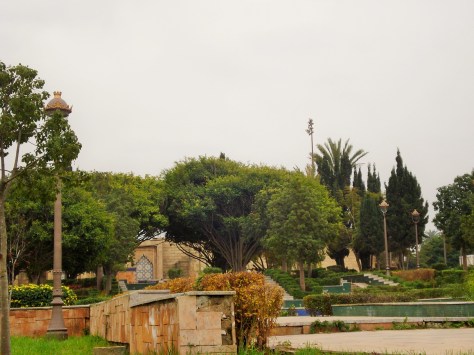 Hassan Tower and gardens, Rabat, Morocco